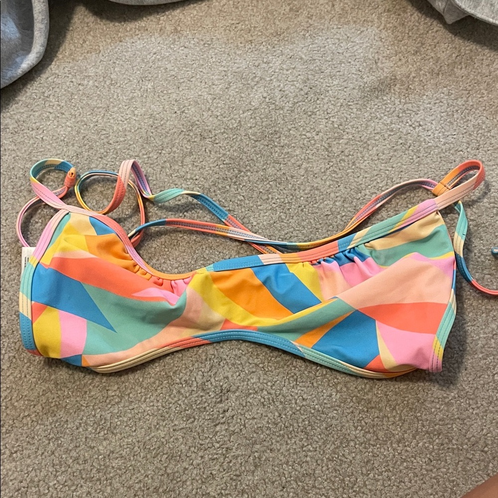 Wild Fable Multicolor Bikini Top